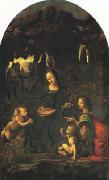 Leonardo  Da Vinci Virgin of the Rocks (mk10) oil painting picture wholesale